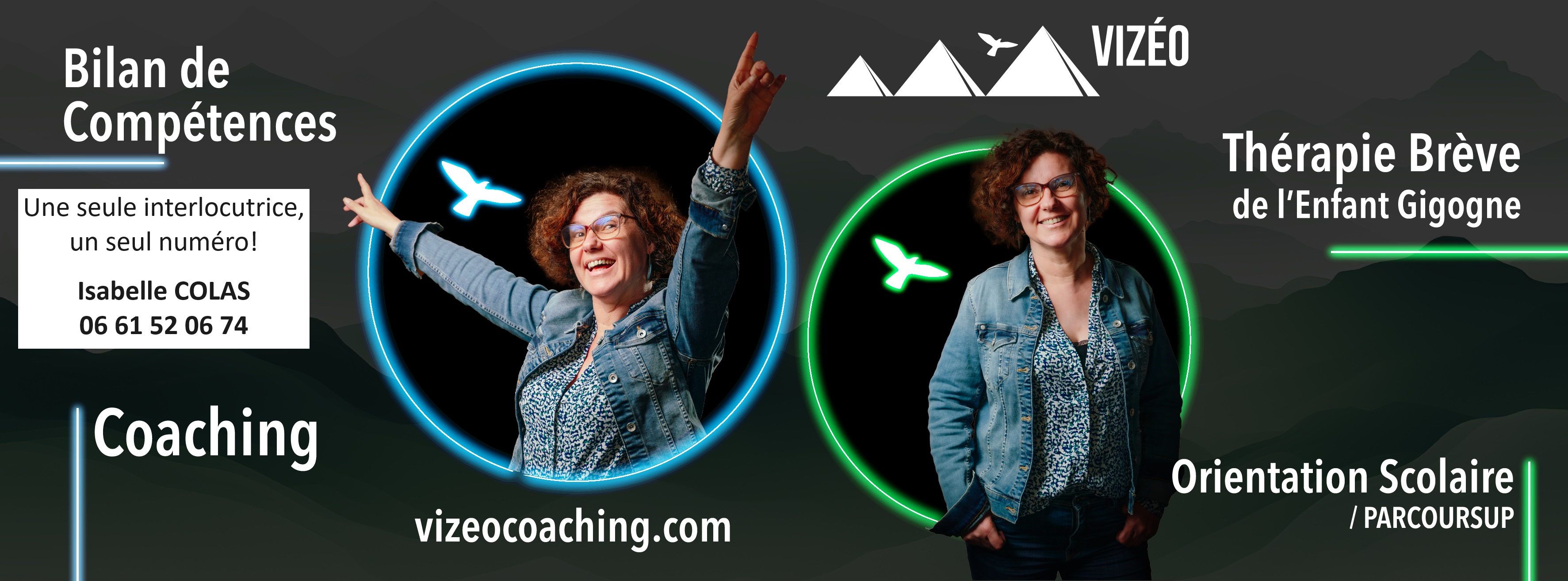 carte de visite de Isabelle Colas