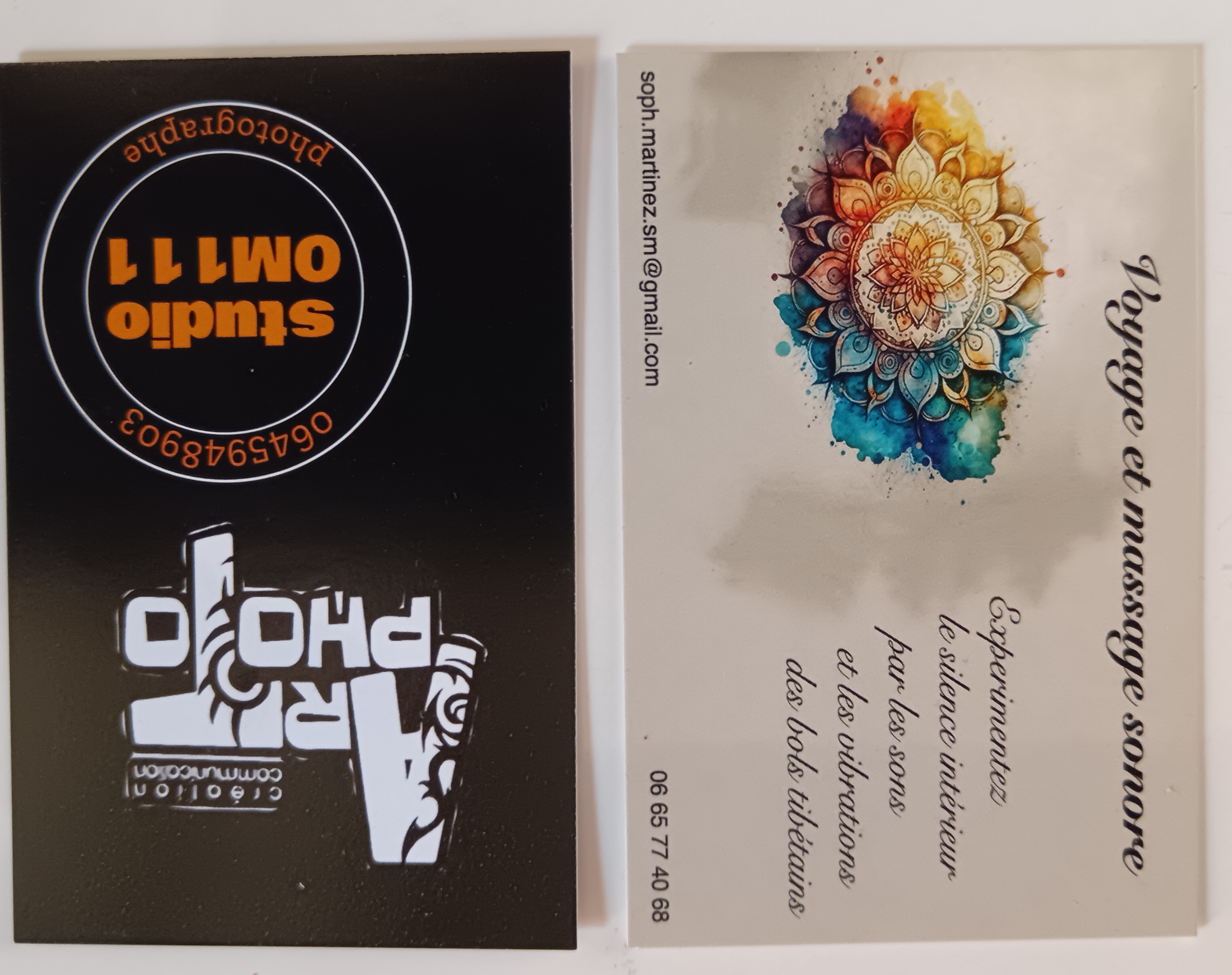 carte de visite de Sophie Martinez