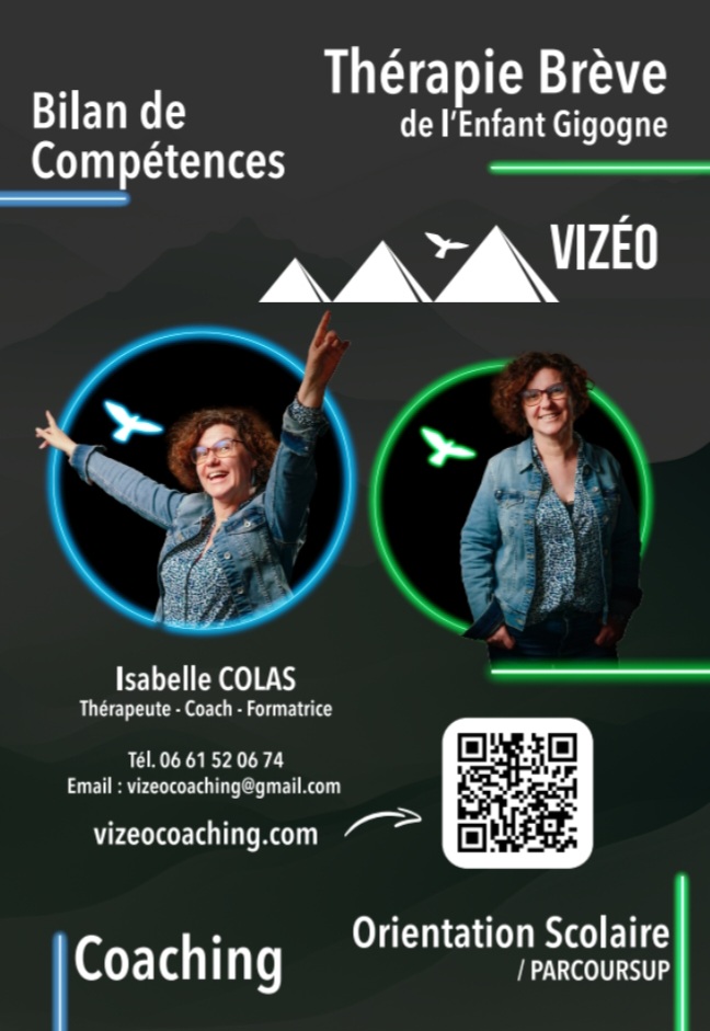 flyer de l'activité de Isabelle Colas