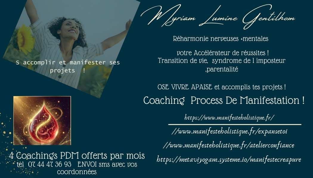 carte de visite de Myriam Gentillon