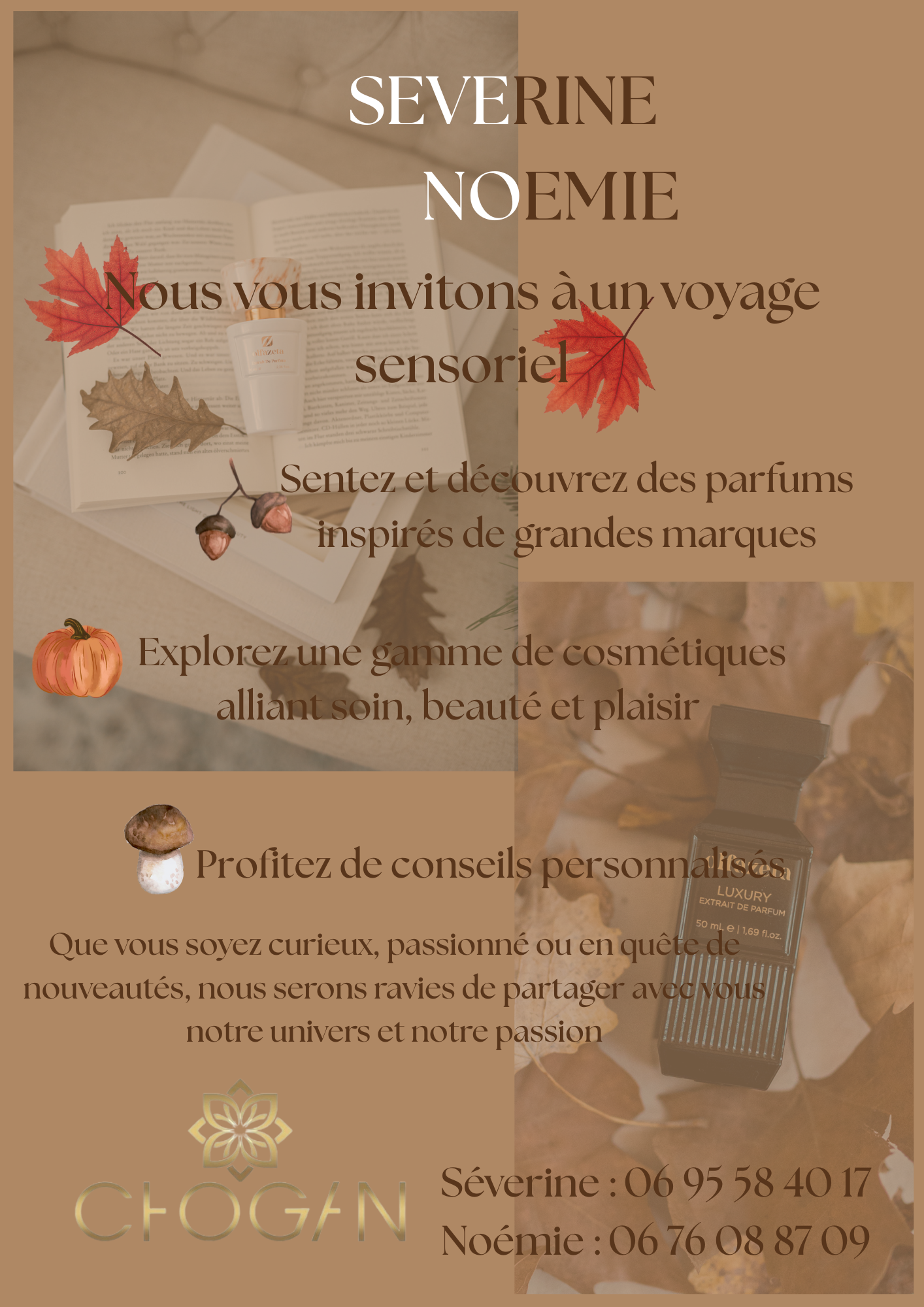 flyer de l'activité de Noemie Giunchi